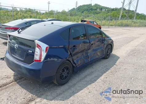 2015 Toyota Prius Two from USA, damaged, VIN JTDKN3DU6F1947507